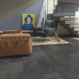 Вінілова підлога Quick Step Oro base AVSTT 40035 Сланець чорний