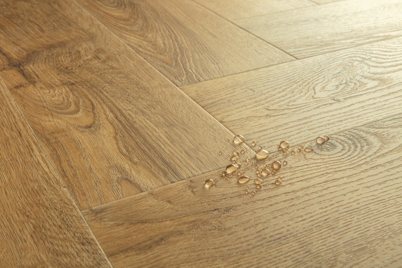 Вінілова підлога Quick Step Pristine Herringbone SGHBC 20333 Осінній дубовий мед