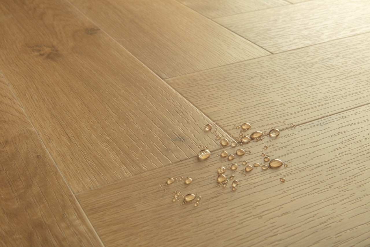 Вінілова підлога Quick Step Pristine Herringbone SGHBC 20327 Океанське блаженство теплий мед