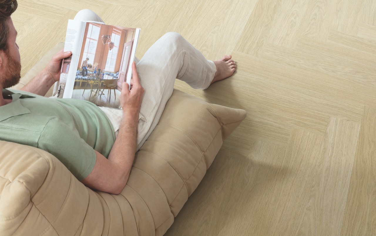Вінілова підлога Quick Step Pristine Herringbone SGHBC 20331 Спокійний дуб світлий натуральний - Зображення 2