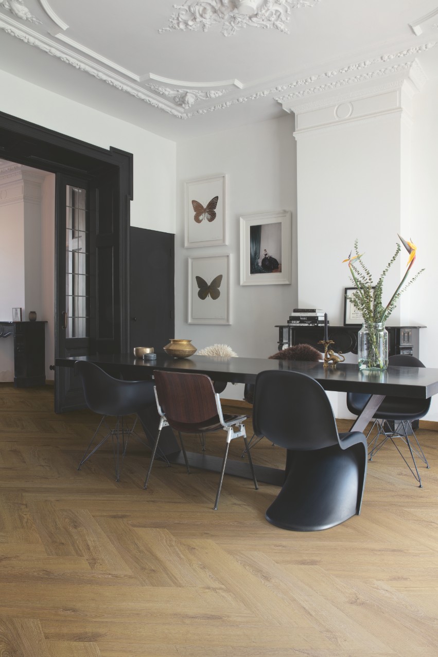 Вінілова підлога Quick Step Pristine Herringbone SGHBC 20334 Осінній дуб коричневий - Зображення 2