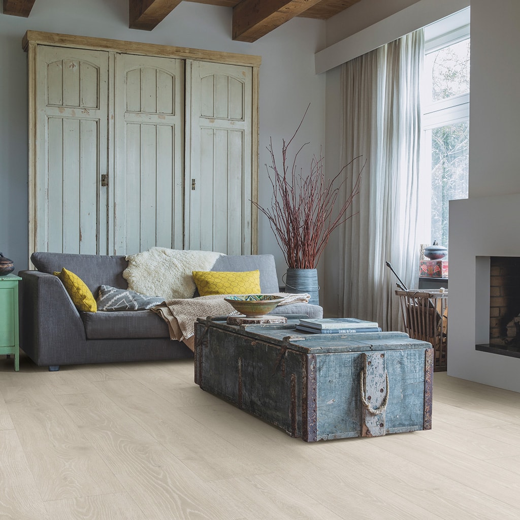 Ламінат Quick Step Majestic MJ3547 Дуб лісовий світло-сірий