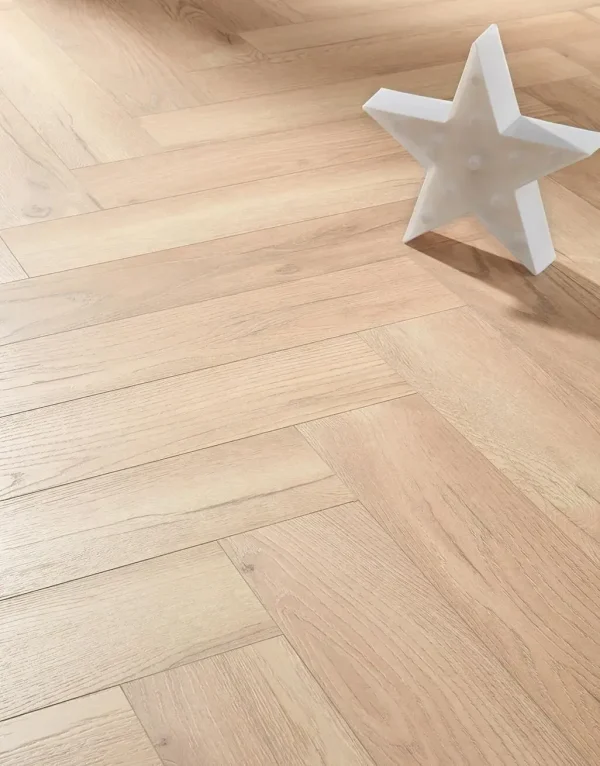 Ламінат Kronotex Herringbone 3678 Петтерсон Дуб Світлий