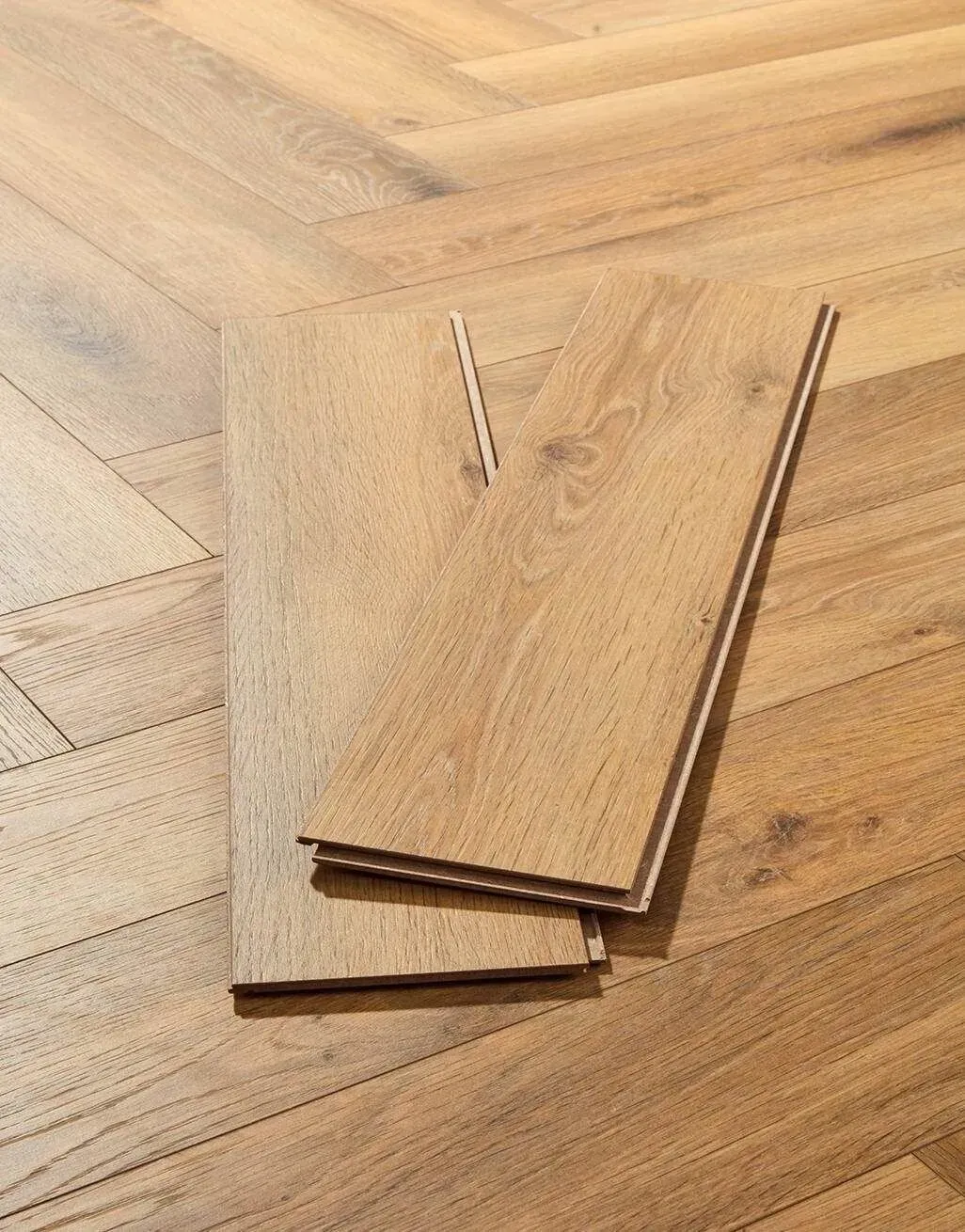 Ламінат Kronotex Herringbone 3861 Дуб Натуральний - Зображення 3
